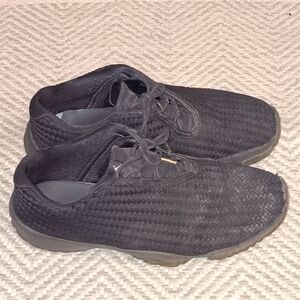 AIR JORDAN Future Black Woven  Sneakers Shoes Mens SZ 10 Well Worn Beaters